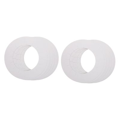 SOESFOUFU 40pcs Wax Warmer Pads Serrated Design Hair Removal Wax Warmer Accessories