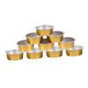 IWOWHERO 10pcs Wax Melting Bowl Aluminum Foil Face Hair Removal Wax Warmer Bowl view 1