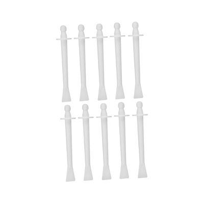 FOMIYES 10pcs Portable Nose Hair Removal Sticks Painless Waxing Tools for Eyebrows and Nose Lightweight Design for Home Salon Use