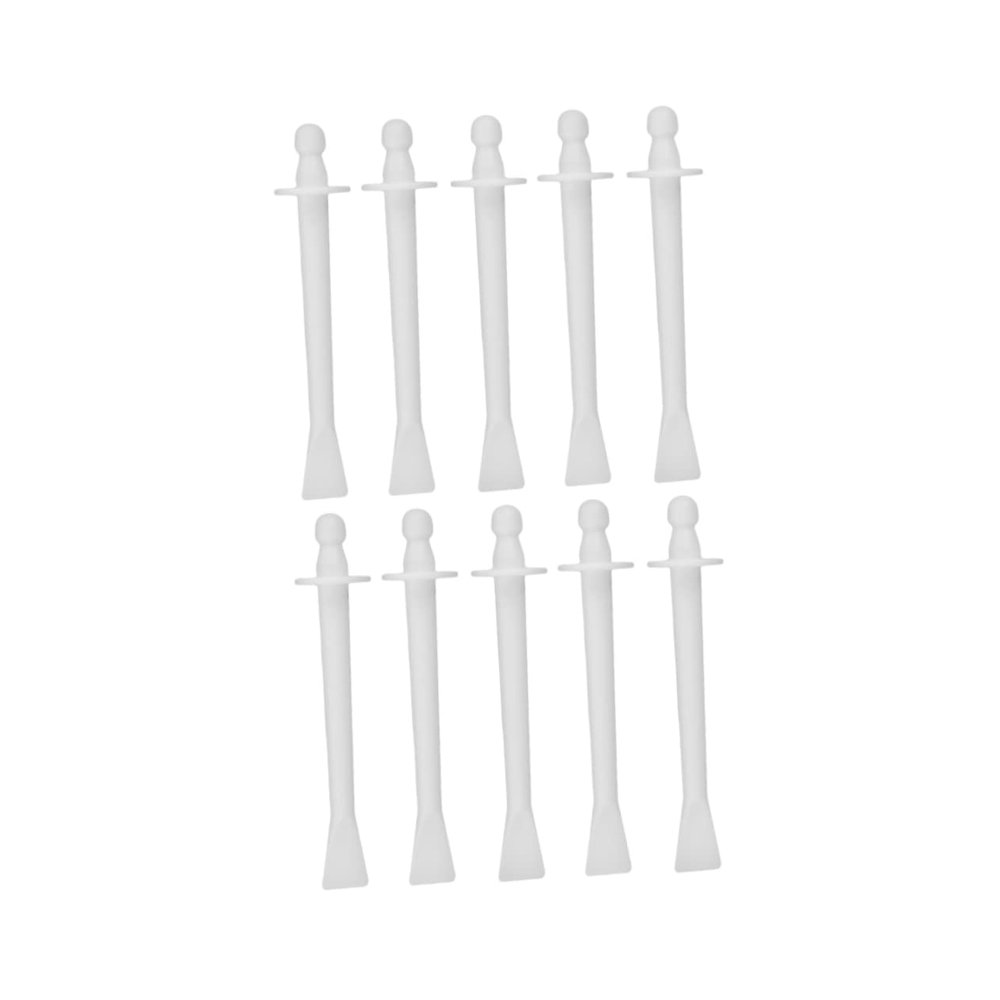 FOMIYES 10pcs Portable Nose Hair Removal Sticks Painless Waxing Tools for Eyebrows and Nose Lightweight Design for Home Salon Use