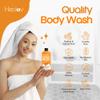 Healov Persimmon Body Wash for Body Odor Control  Natural Deodorant Soap for Eliminating Odor  Underarms, Intimate Inner Thigh, Bikini Area, Smelly Feet  Purifying Deodorizing Soap, Kids Safe view 4