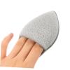 Beatifufu Facial Sponge Exfoliator for Hydrophilic Face Scrubber Tool Compact Water Droplet Shape for Essential Makeup Remover and Skin Care Tool view 3