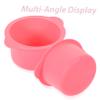 Outanaya Silicone Wax Warmer Liner Bowl 400ml High-Temperature Resistant Waxing Bowl Easy Release for Hair Removal Compatible Wax Warmers for Beauty Treatments view 2