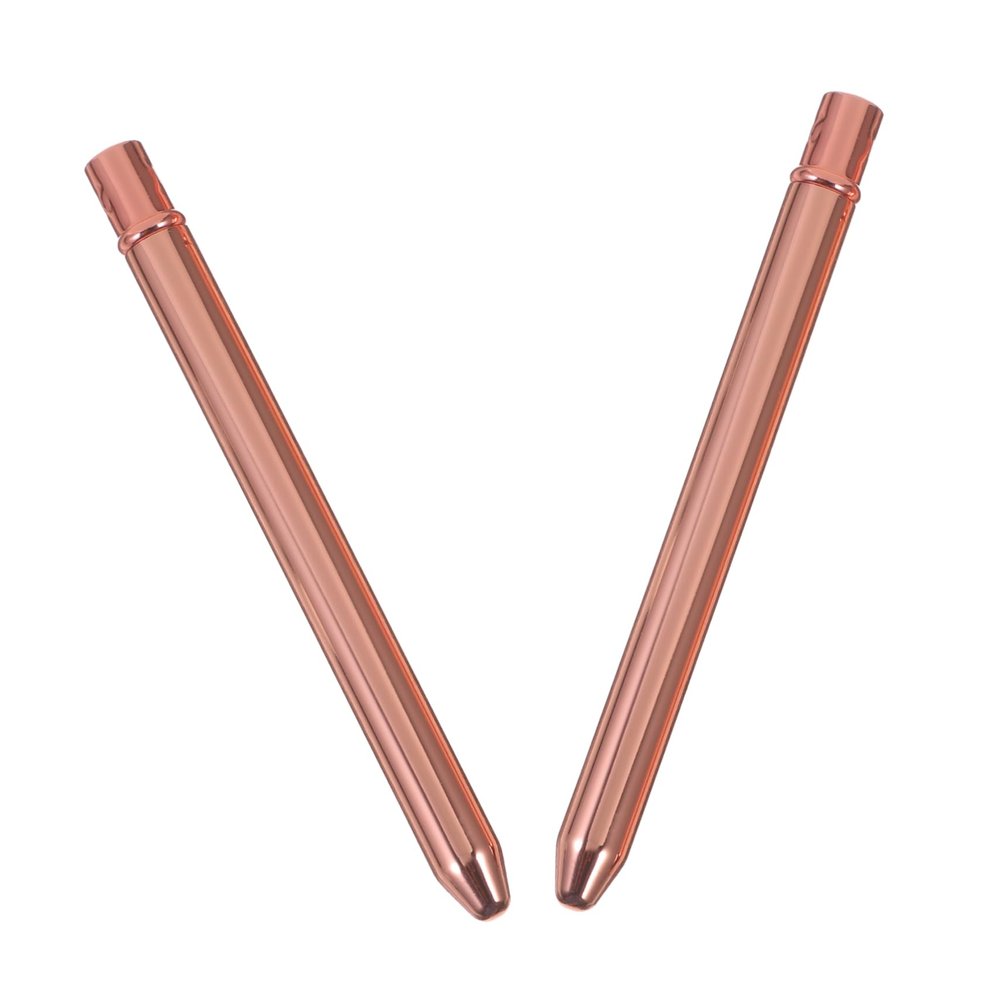 WOONEKY 2pcs Eyelash Curling Brush Durable Mascara Applicators for Natural Rose Gold Eyelash Wands for Women Versatile Eye Makeup Tools