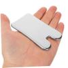 BIUDECO Stainless Steel Face Scraping Board Gua Sha Tool Facial Massage Scraper Double Chin Reducer Face Massager Tool view 4