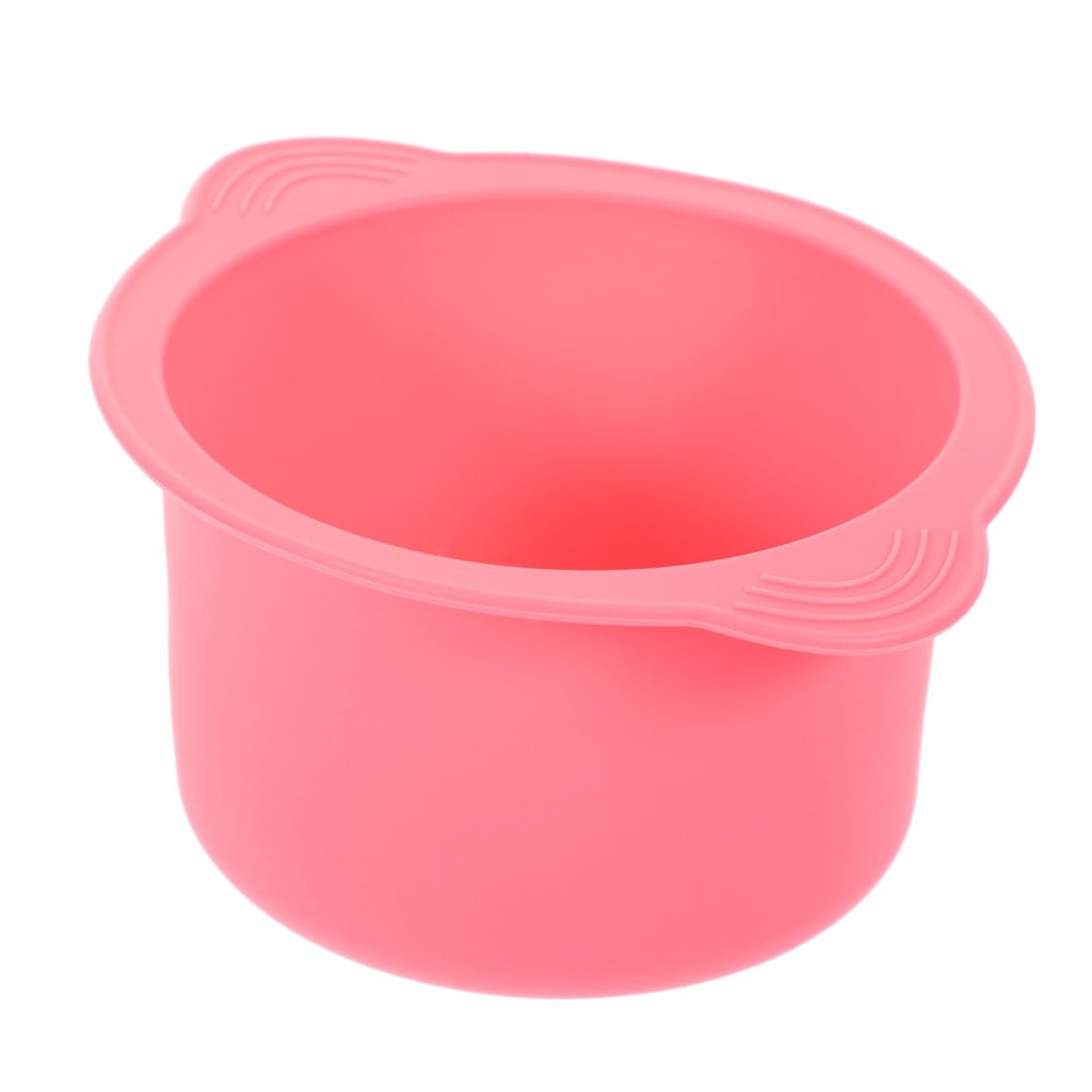 BIUDECO 400ml Silicone Wax Warmer Bowl Liner for Hair Removal High-Temperature Resistant Easy Release Compatible Waxing Kits for Beauty Treatments