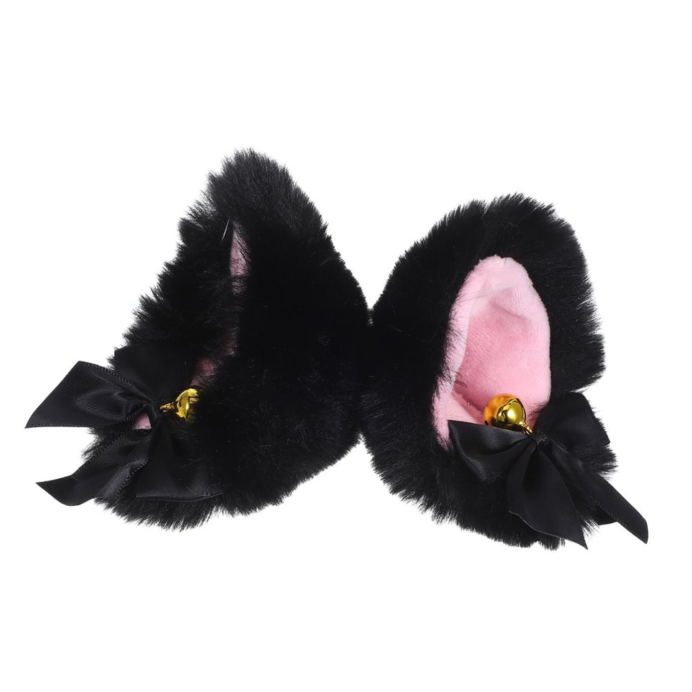 WATIIFUFU 1pair Cat Ears Hair Clip Lovely Cosplay Accessories for Parties Halloween and Christmas Fluffy Ear Barrettes for Women and Girls Unique Design for Festive Celebrations