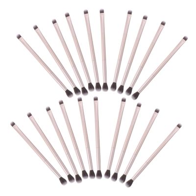 SOESFOUFU 20pcs Double-ended Eye Shadow Blending Brush Makeup Tools for Women Soft Bristles Eyeshadow Brush