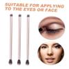 SOESFOUFU 20pcs Double-ended Eye Shadow Blending Brush Makeup Tools for Women Soft Bristles Eyeshadow Brush view 2