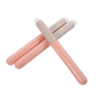 BIUDECO 3pcs Lip Brush Retractable Lipstick Applicator Cosmetics Brush Lip Gloss Applicator