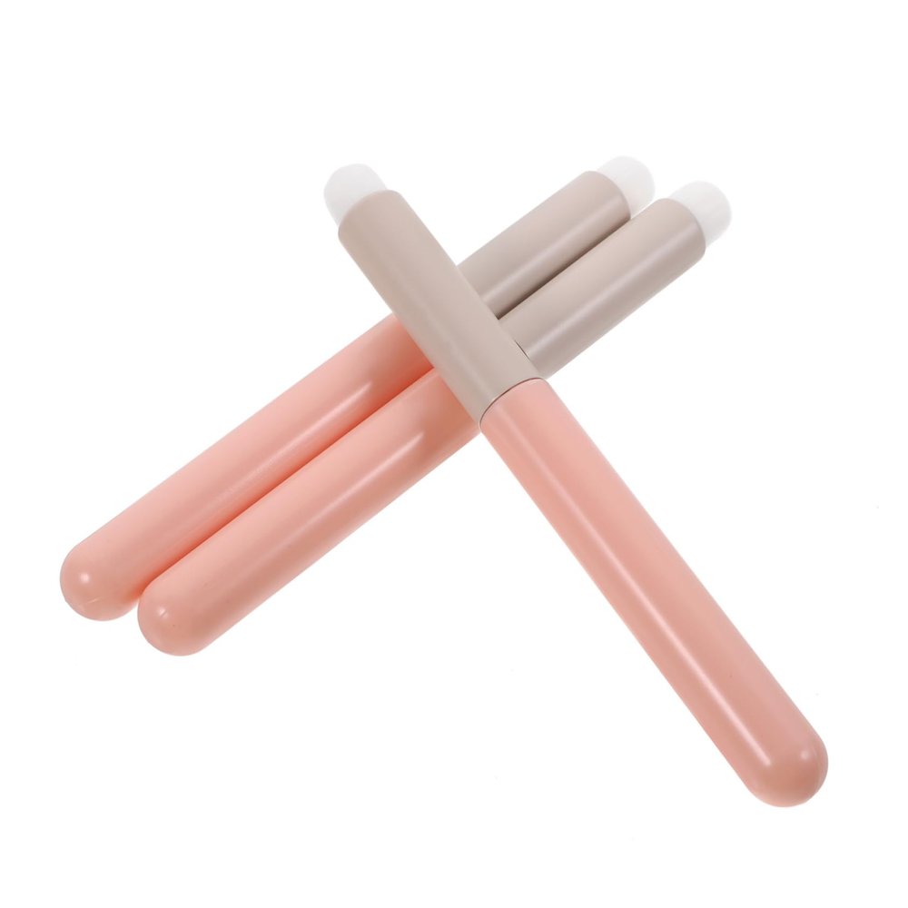 BIUDECO 3pcs Lip Brush Retractable Lipstick Applicator Cosmetics Brush Lip Gloss Applicator