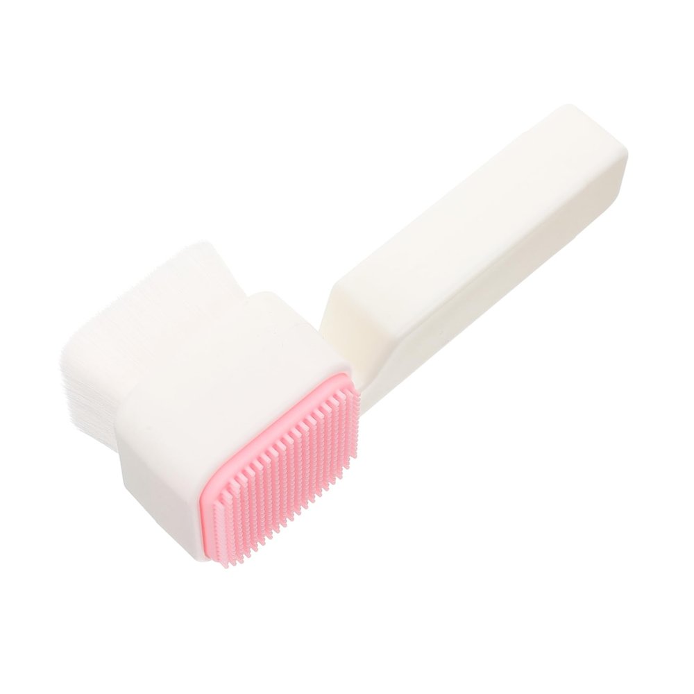 Beatifufu Silicone Face Scrubber and Facial Brush Set Women's Gentle Exfoliation Tool Facial Cleansing Brush for Deep Cleaning Present for Ladies
