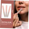 Outanaya 3pcs Lip Brush for Women Ergonomic Lipstick Applicators Soft Bristles for Precision Makeup Application for Lip Gloss Contouring and Eyeshadow view 4