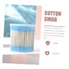HAPINARY 400pcs Double-head Swabs Makeup Removal Soft Face Cleaning Rounds Tool Eco-friendly Stick Swabs view 2