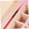 FOMIYES Wooden Essential Oil Storage Box Portable Organizer for Travel and Home Keeps Bottles Safe and Organized for Aromatherapy Enthusiasts view 4