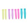 Ipetboom 4 Pack Cuticle Nipper Handle Cover Silicone Trimmer Handle Sleeve Safe Manicure Scissors Guard Non-slip Color Random view 1