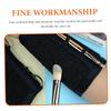 Baluue Makeup Brush Cleaner Brush Cleaning Pad Armband Straw Cleaner for Home Salon view 3