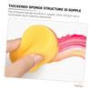 Anneome 24pcs Round Face Cleansing Sponges Makeup Removal Sponges Reusable Rounds for Foundation view 2