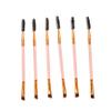 Baluue 6pcs Double-ended Eyebrow and Spoolie Brush for Precision Makeup Application and Easy to Use for Sharing for Travel view 1