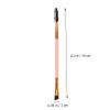 Baluue 6pcs Double-ended Eyebrow and Spoolie Brush for Precision Makeup Application and Easy to Use for Sharing for Travel view 3