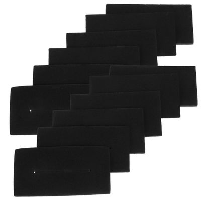 FOMIYES 75pcs Hair Perm Heat Insulation Pad Insulation Cotton Hairdressing Mats for Salon Total