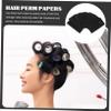 FOMIYES 75pcs Hair Perm Heat Insulation Pad Insulation Cotton Hairdressing Mats for Salon Total view 2