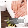 WOONEKY 1pair Paraffin Wax Gloves for Hand Therapy Moisturizing Mittens for Soft Cotton Design for Warmth and Nourishment for Dry Hand Care and Relaxation view 3
