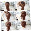 Didiseaon 3pcs Nylon Hair Curler Flexible Ponytail Holder Curl Hair Roller Accessories for Women Girls view 3