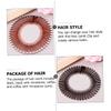 Didiseaon 8pcs Flexible Teeth Hair Combs Plastic Headbands for Easy Styling Includes Black Rhinestone-studded Coffee Options for Women Teens and Special Occasions view 2