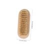 HAPINARY 4pcs Wooden Nail Brush Dual-sided Fingernail Scrubber with Soft Bristles for Gentle Cleaning for Home Travel and Pet Grooming view 3