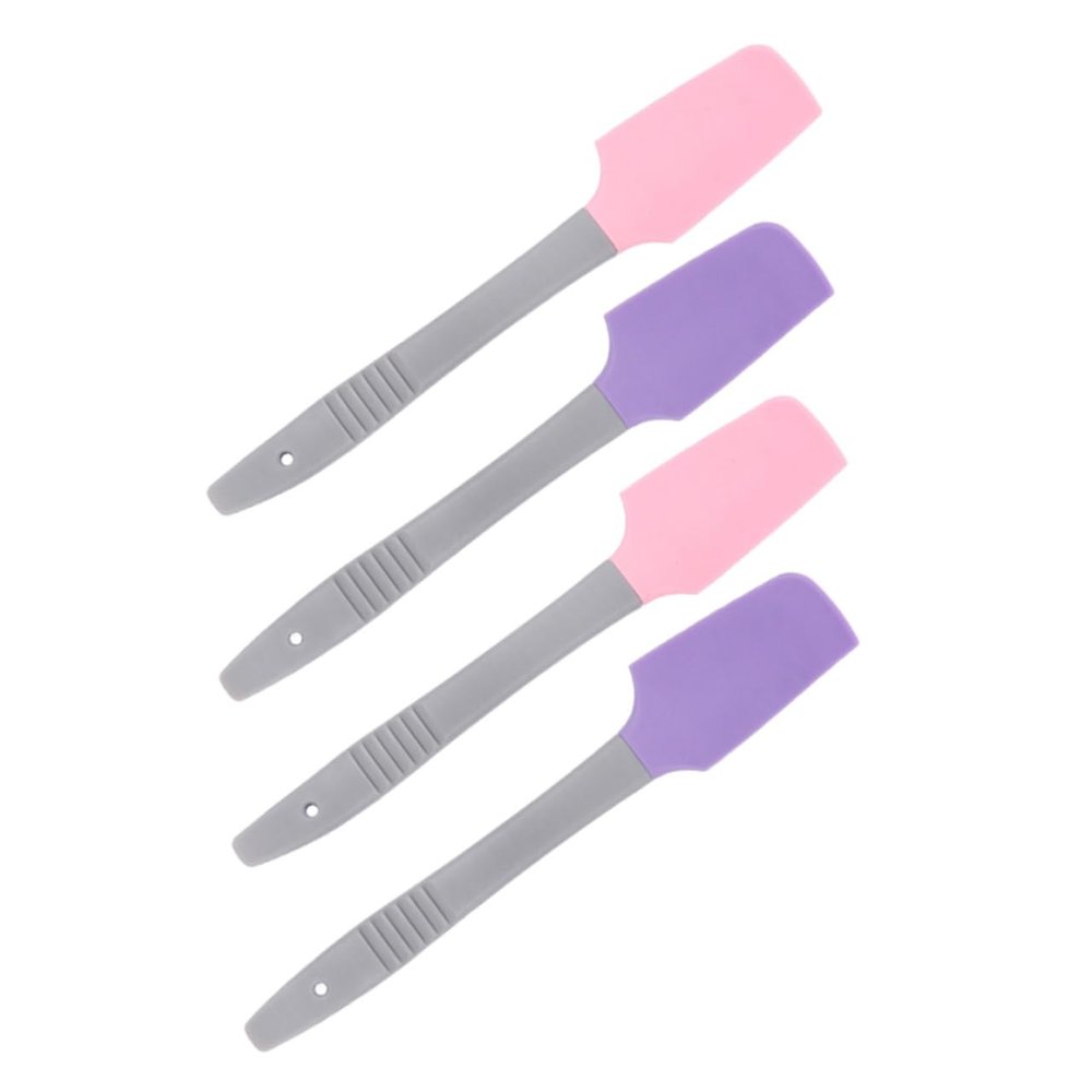 Ipetboom 4pcs Waxing Accessories Set Reusable Spatula for Professional Hair Removal Multi-functional Waxing Stick Portable Easy to Clean for Home Salon Use