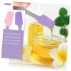 Ipetboom 4pcs Waxing Accessories Set Reusable Spatula for Professional Hair Removal Multi-functional Waxing Stick Portable Easy to Clean for Home Salon Use view 2