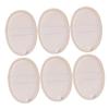 Baluue 6 Pack Large Natural Loofah Sponge Pads Bath Scrubber Exfoliating Loofah Sponge for Baby Adults view 1