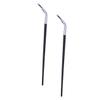 Baluue 2pcs Curved Fan Eye Lash Brush Durable Makeup Tools for Lower Lashes Skin-friendly Material Convenient for Professional and Home Use view 1