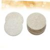 Baluue 20pcs Loofah Makeup Removal Pads Facial Body Cleaning Sponges Soft Durable Loofah Cleaning Mat for Daily Use and Travel view 2