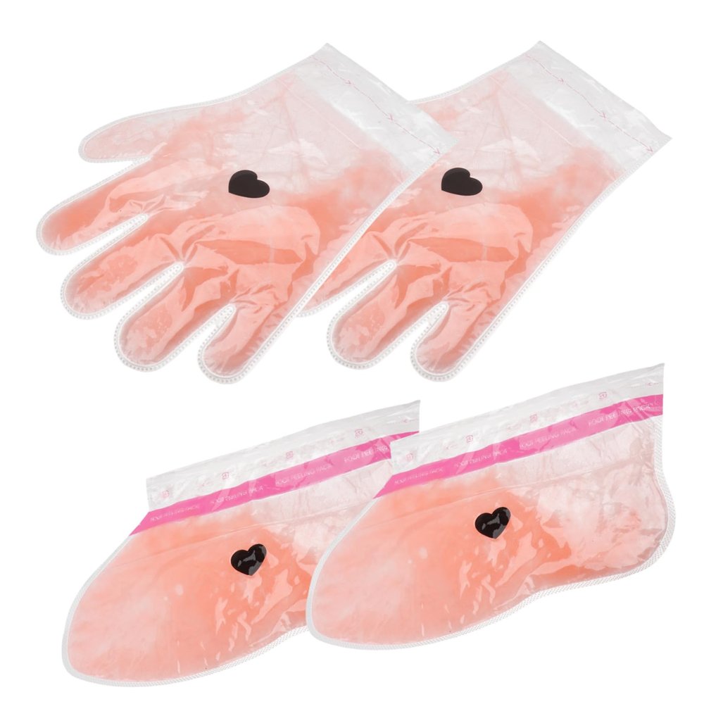 WOONEKY Beauty Wax Therapy Hand Foot Film Peach Hand Foot Wax Covers Foot Care Supplies