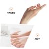 WOONEKY Beauty Wax Therapy Hand Foot Film Peach Hand Foot Wax Covers Foot Care Supplies view 3
