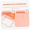 ANDRESLAD Style Storage Box Multi-functional Organizer for Jewelry Cosmetics and Stationery Compact Home Storage Case for Students and Everyday Use view 2