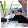 Ipetboom Hand Soak Bowl for Nail Care Manicure Bowl for Soaking Gel Polish and Softening Cuticles Essential Nail Art Supplies for Salons and Diy Home Use view 4