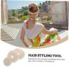 Baluue 15pcs Donut Hair Bun Maker Styling Tool for Women Girls for Messy Buns Curly Styles and Daily Outfits Includes view 3
