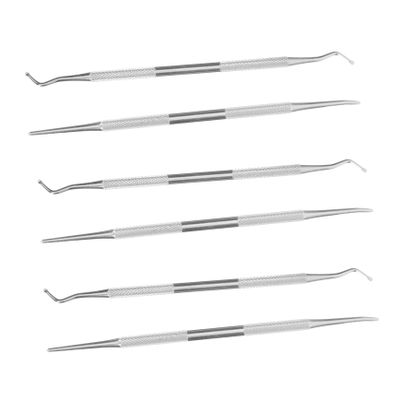 Ipetboom 6pcs Nail Cleaning Tool for Ingrown Toenail Care Nail Groove Spoon and Dirt Remover for Home and Salon Use Easy to Use