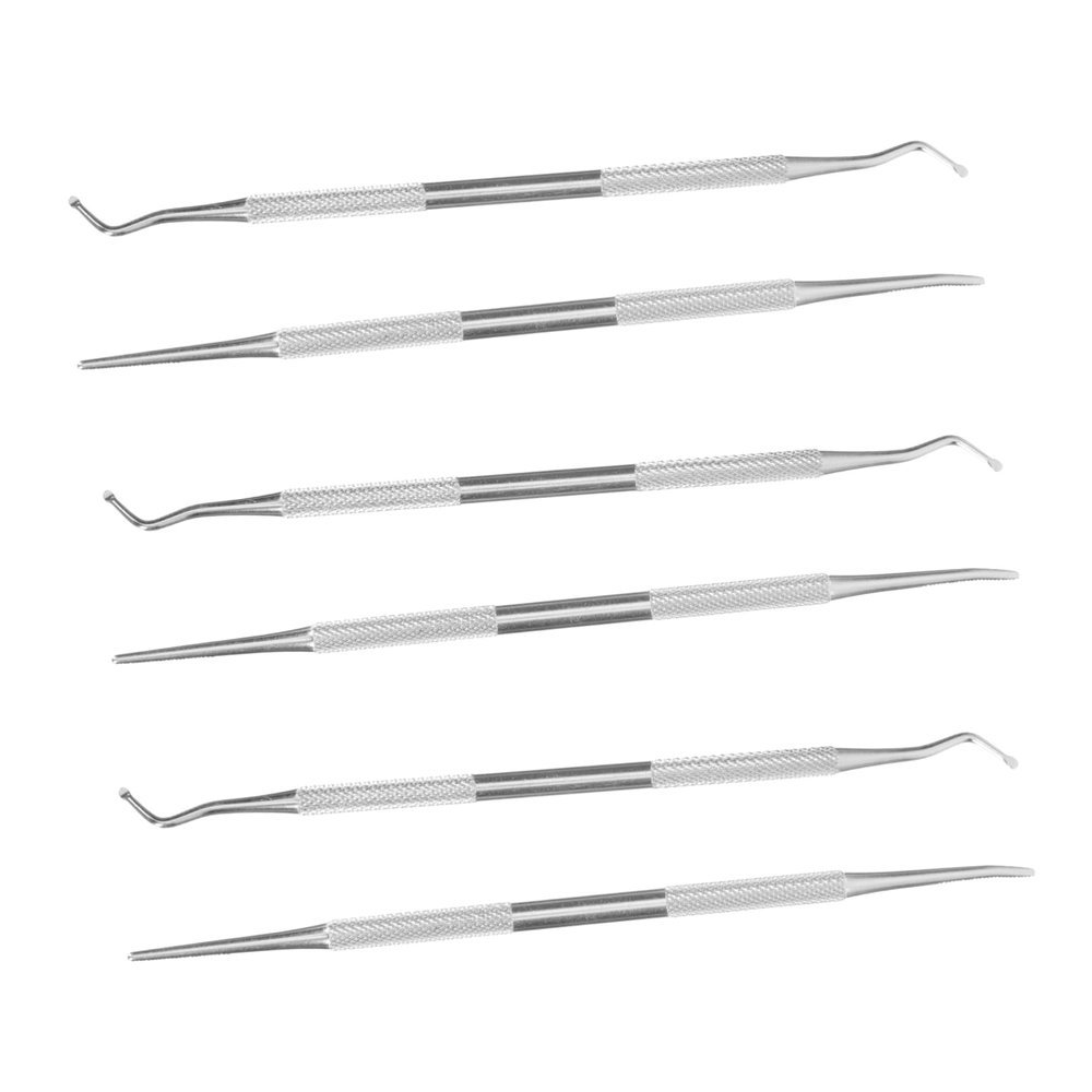 Ipetboom 6pcs Nail Cleaning Tool for Ingrown Toenail Care Nail Groove Spoon and Dirt Remover for Home and Salon Use Easy to Use