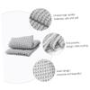 Double Sided Bath Scrub Towel Cloth Back Rubbing Long Shower view 2