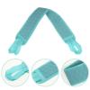 minkissy Thickened Back Rub Towel for Exfoliating and Deep Cleaning Long Bathing Strip with Dual Hand Pull Strings for Reach and Callus Removal Blue Color view 4