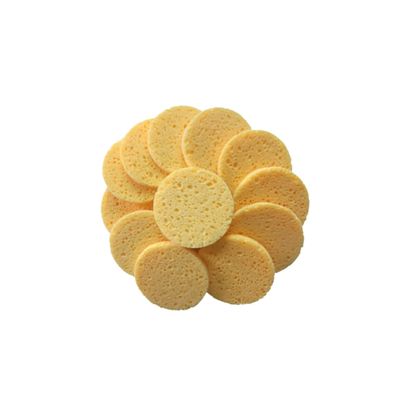 PAMINGONO 20pcs Gentle Makeup Remover Sponge Face Cleansing Puff Soft Facial Cotton Pads Makeup Remover Pads Skin-friendly Round