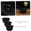 PAMINGONO 3pcs Reusable Shaving Bowls for Men Shaving Cup Stable Base for and Storage for Home Barber Shops and Salons view 2