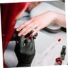 Didiseaon 2sets Stainless Steel Nail Art Palette Set Color Mixing Tools for Makeup Manicure Travel-friendly Design Easy to Clean for Professional Home Use Total view 3