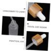Didiseaon 4pcs Refillable Dropper Bottle Essential Oil Subpackaging Perfume Travel Accessories view 3