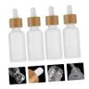 Didiseaon 4pcs Refillable Dropper Bottle Essential Oil Subpackaging Perfume Travel Accessories view 4