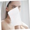 Baluue 6pcs Soft Microfiber Face Cleaning Gloves Mitts for Makeup Removal Skin-friendly Beauty Gloves for Women Black White view 2